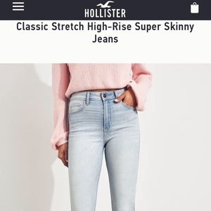 Hollister skinny jeans